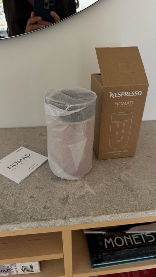 Nespresso Nomad Termosmugg Terracotta Ny!