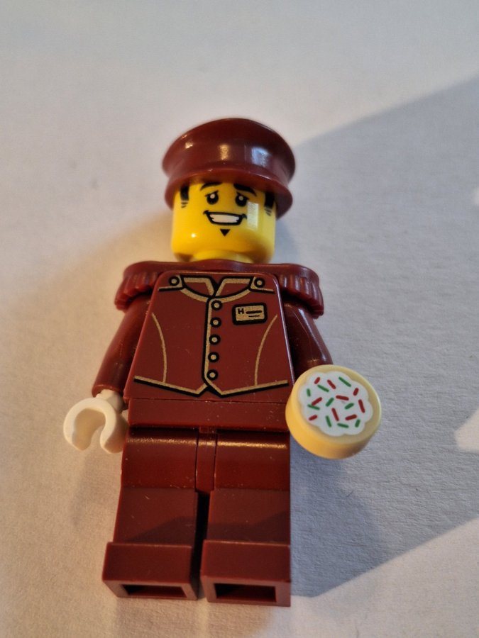 Lego Minifigur Town: City: cty1505 Tippy - Dark Red Uniform