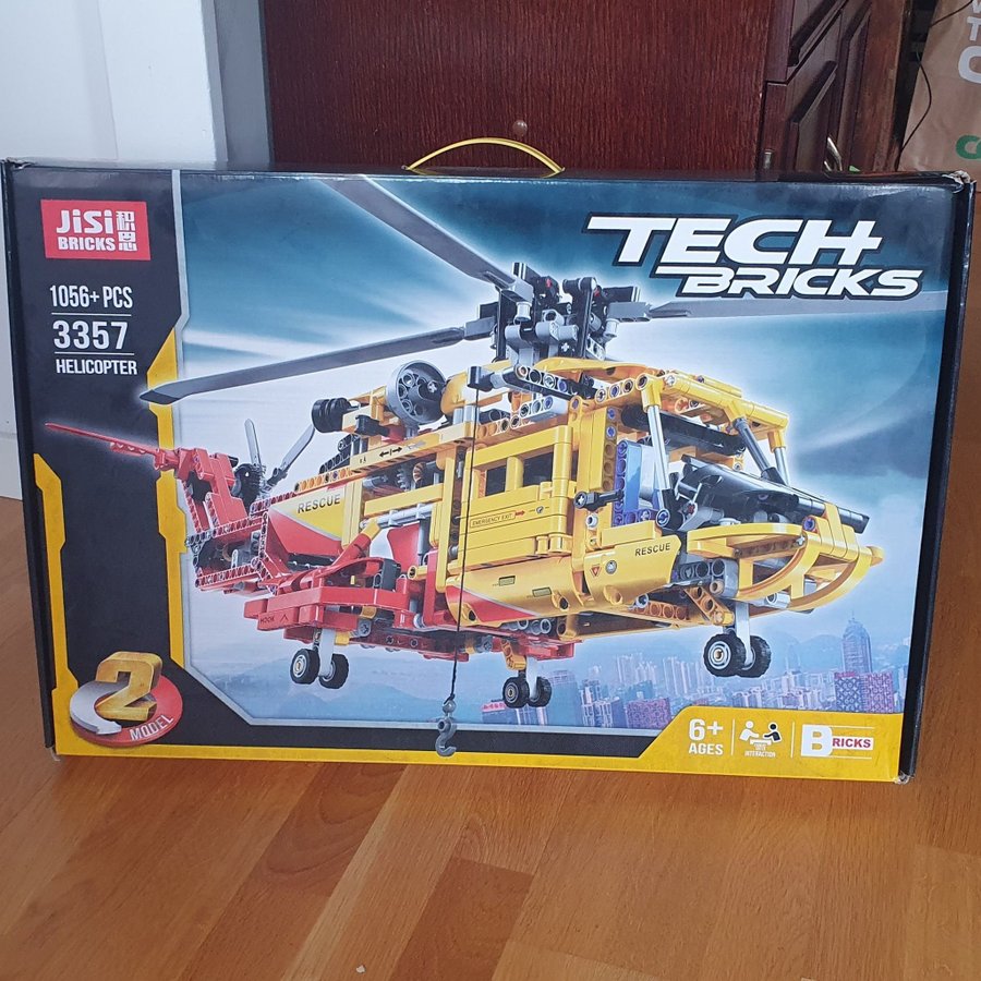 Jisi Tech Bricks 3357 Helikopter Byggset