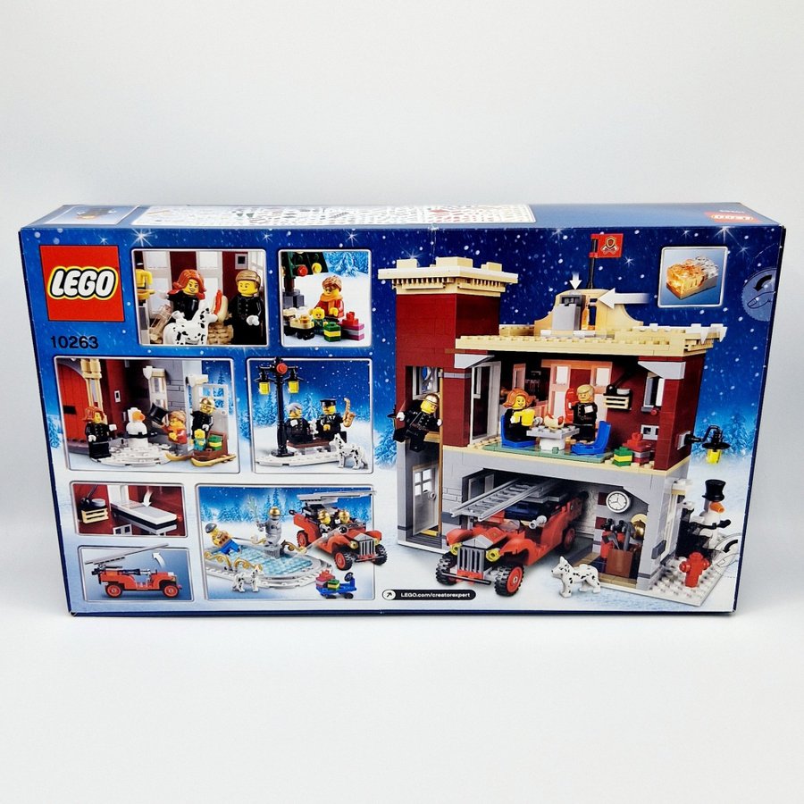 LEGO 10263 - Creator Expert - Winter Village Fire Station - Oöppnad