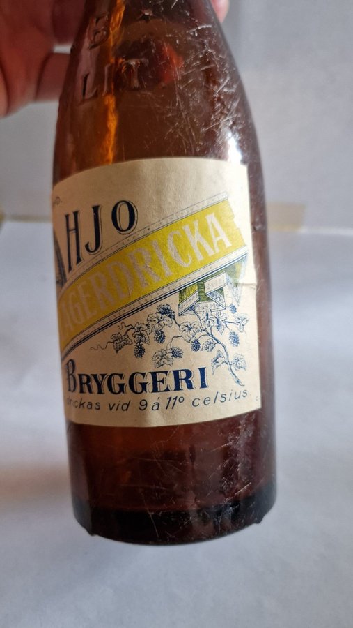 HJO BRYGGERI LAGERDRICKA ölknoppflaska