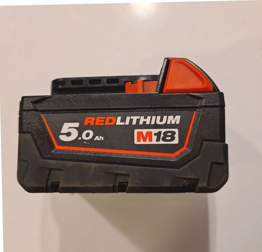 Milwaukee M18 RedLithium 50 Ah batteri