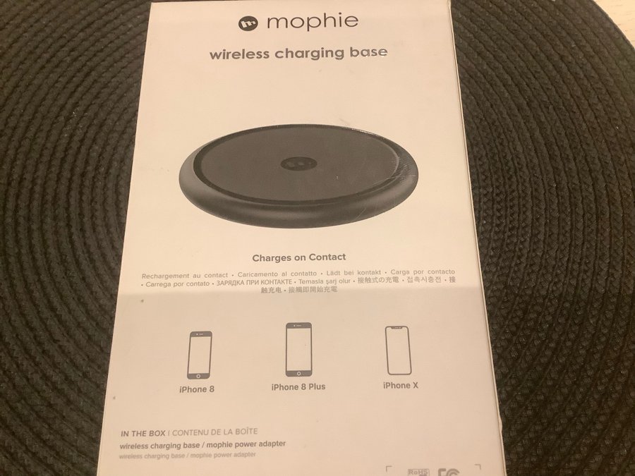 Mophie Trådlös Laddningsbas för iPhone