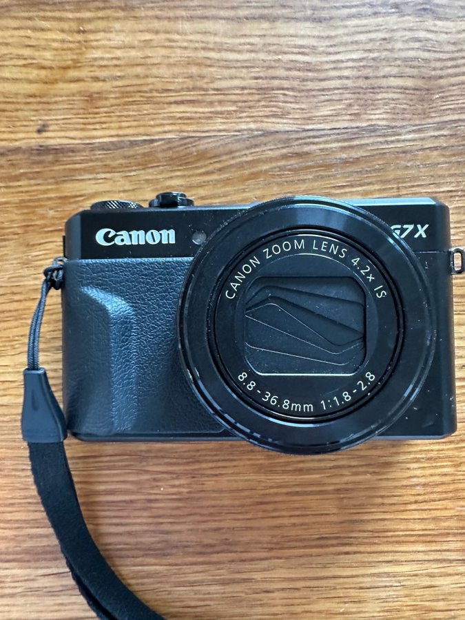 Canon Powershot G7X Mark II