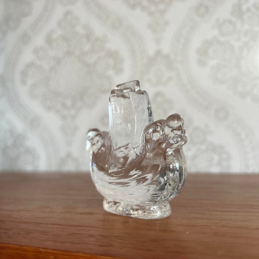 Vikingaskepp glasskulptur • Dekoration Hem Inredning Glas Skulptur Skepp Viking