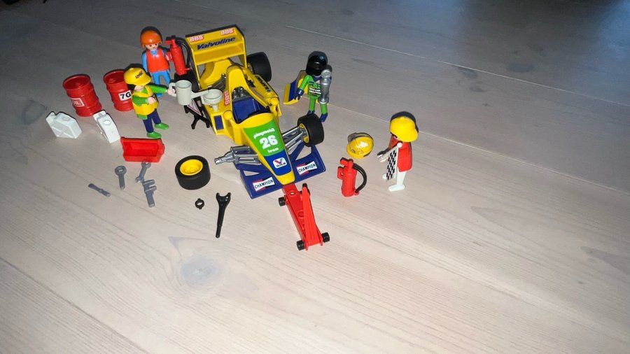 Playmobil Formel 1 Bil med tillbehör