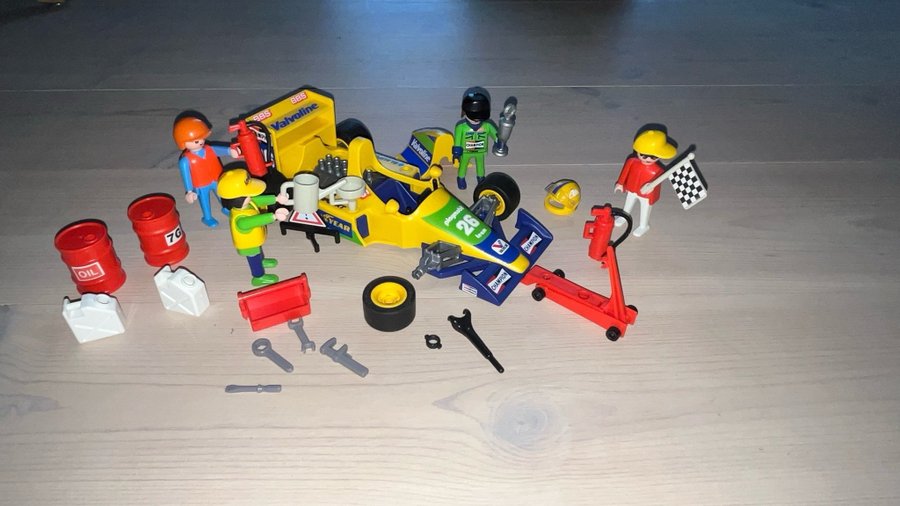 Playmobil Formel 1 Bil med tillbehör