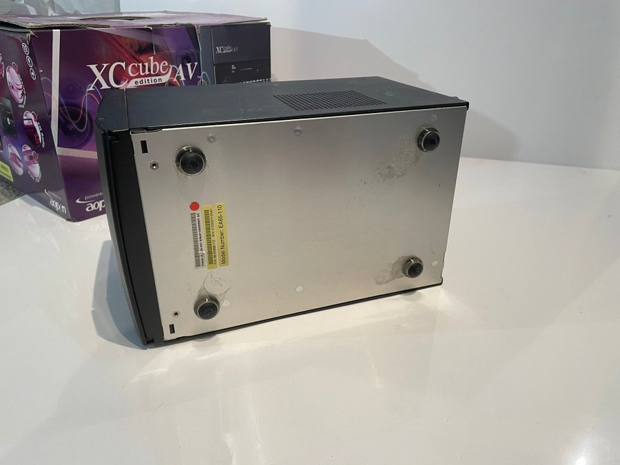 Aopen XC Cube AV Edition Mini PC - chassi processor ram moderkort - Retrodator