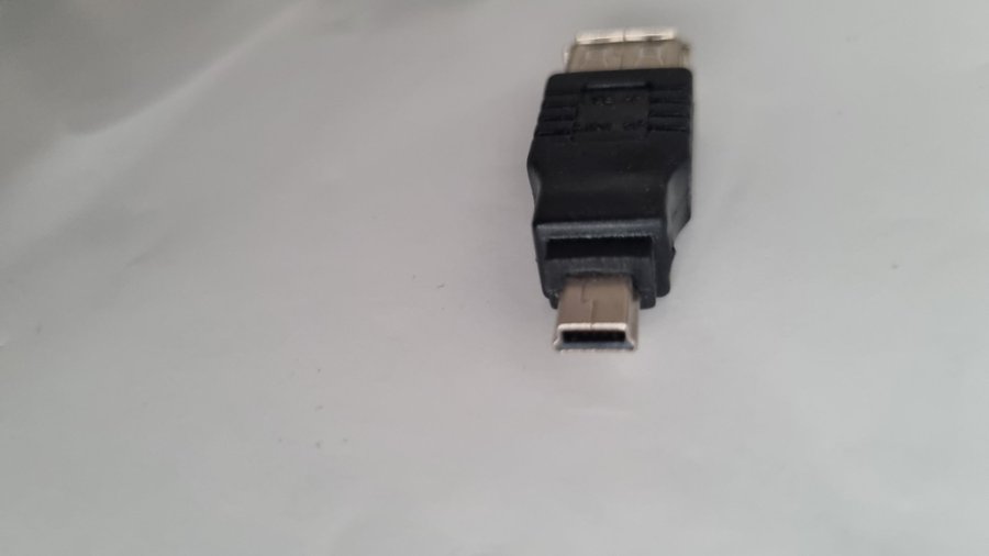 Adapter USB-hona till Mini-USB-hane