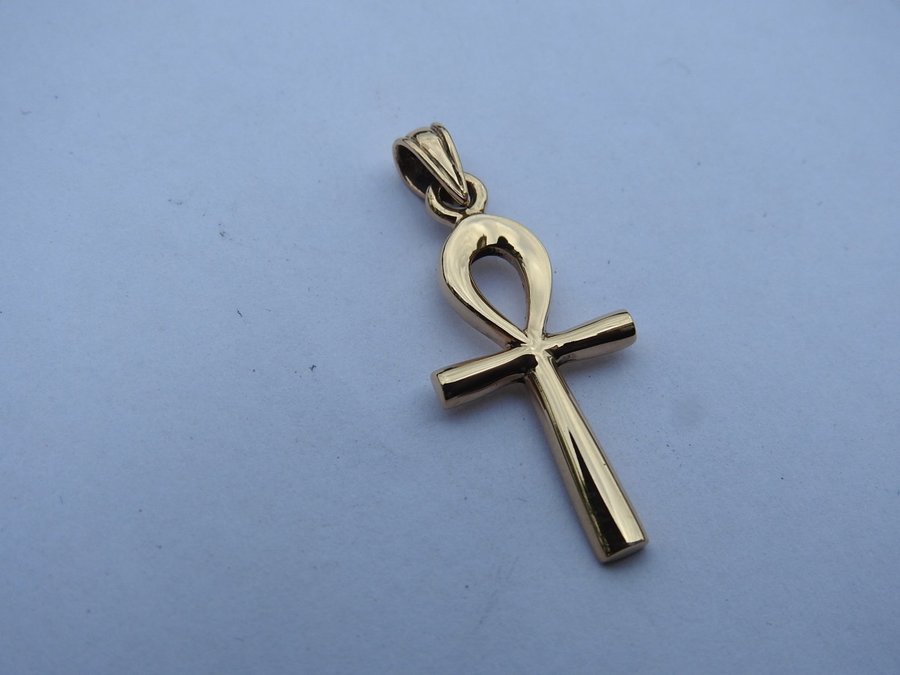 Ank Kors Egypten Talisman Hängsmycke Cross 35mm