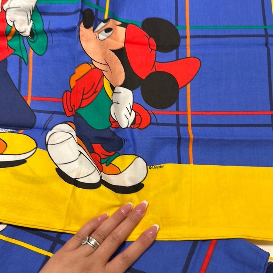 Mickey Mouse och Pluto sängkläder