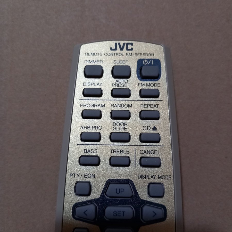 JVC fjärrkontroll RM-SFSSD9R