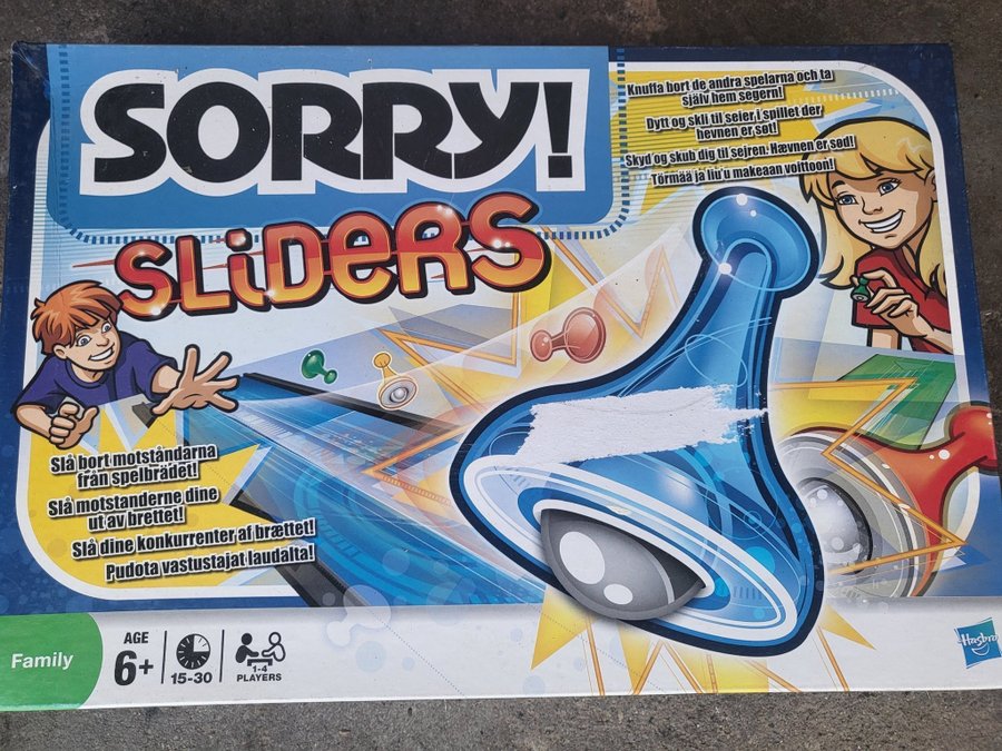 Sorry! Sliders - Spel