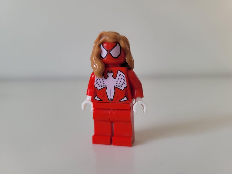 Lego - Super Heroes - Spider-Girl - Red Outfit - sh273 - Minifigur