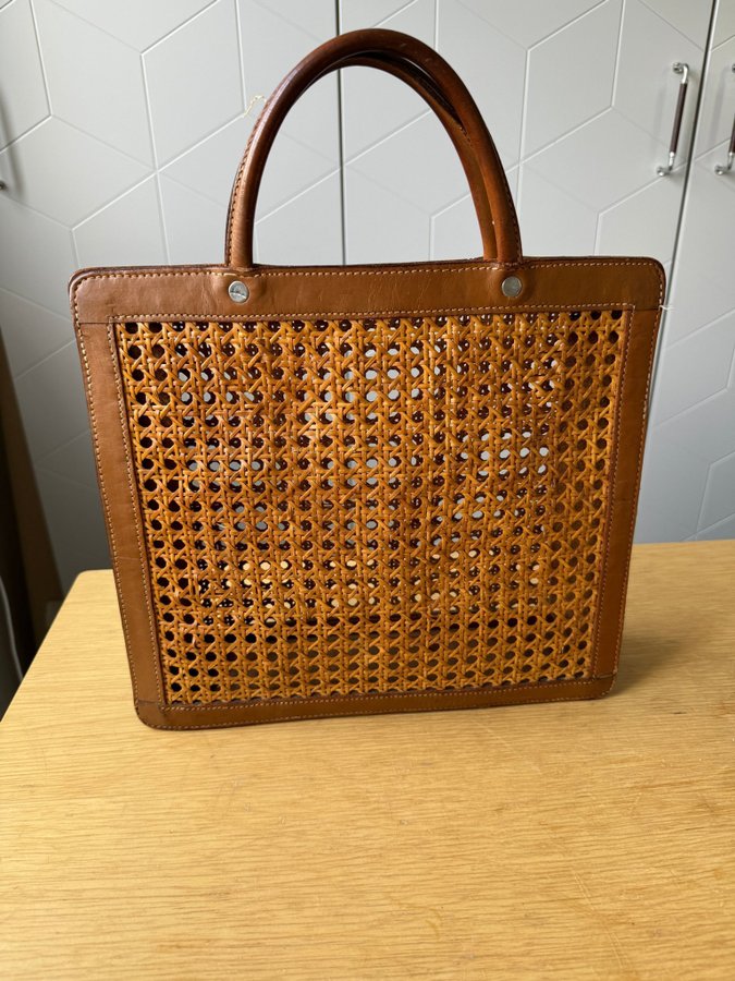 Palmgrens rattan bag, väska