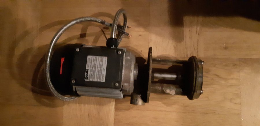 Gvk 3-fas vattenpump 0,5 kW