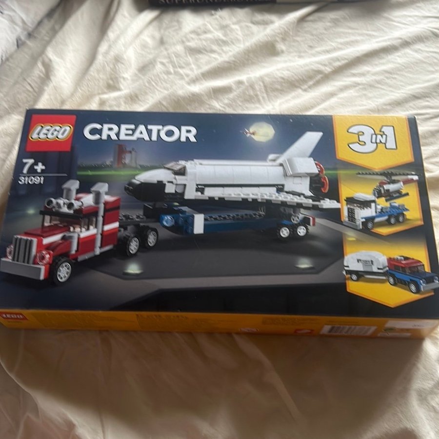 LEGO Creator 3-i-1 Rymdfärja och Transportbil 31091