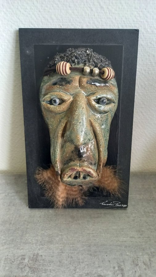 Afrikansk skulptur/ mask