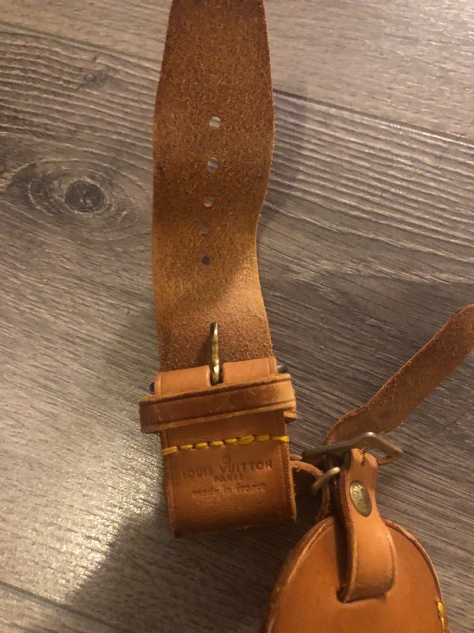 Louis Vuitton adresslapp bagagetag