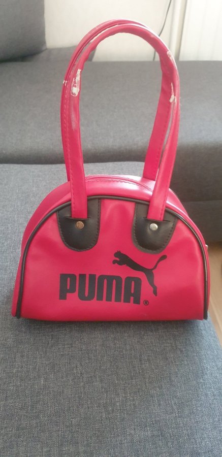 Vintage * fantastiskt söt liten Puma handväska/väska *