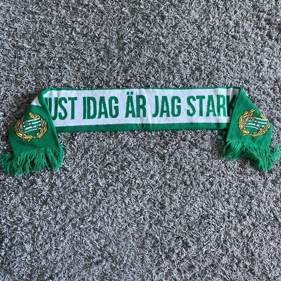 Hammarby HIF halsduk "Just idag är jag stark"