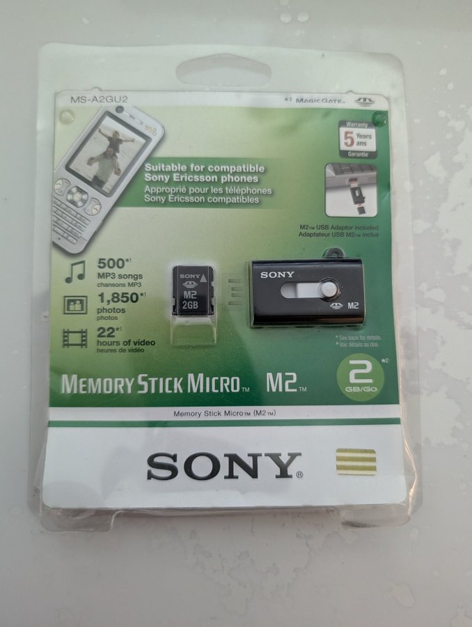 Sony Memory Stick Micro M2 2GB