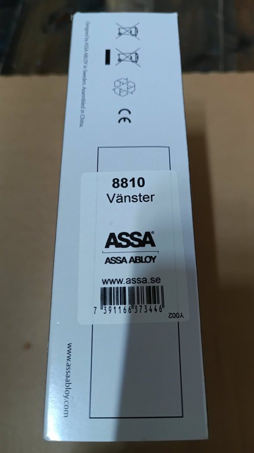 DÖRRHANDTAG ASSA ABLOY CODE HANDLE 8810 VÄNSTER