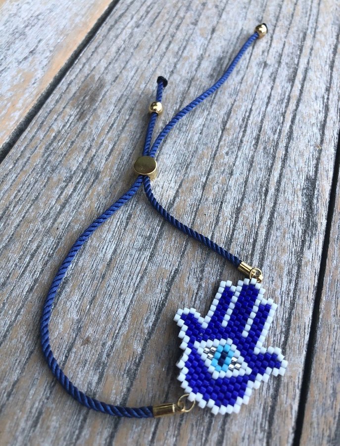 Evil Eye Hamsa armband