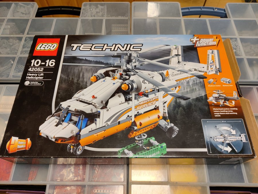 Lego Technic 42052, Helicopter, gebraucht, garantiert vollständig