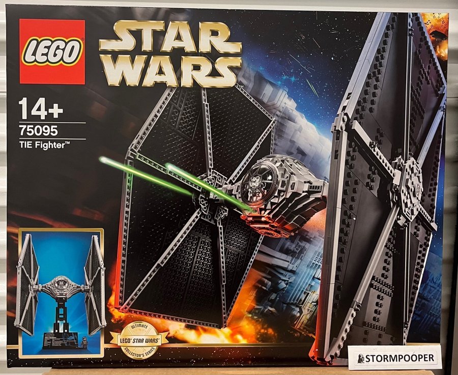 LEGO 75095 Star Wars UCS "TIE Fighter” - från 2015, oöppnad / förseglad!