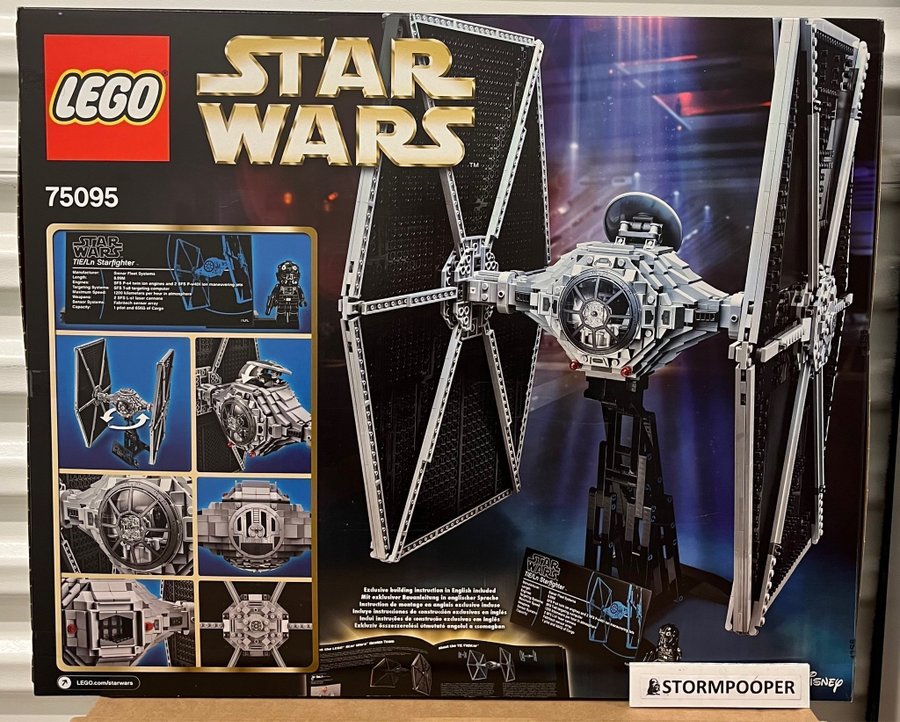 LEGO 75095 Star Wars UCS "TIE Fighter” - från 2015, oöppnad / förseglad!