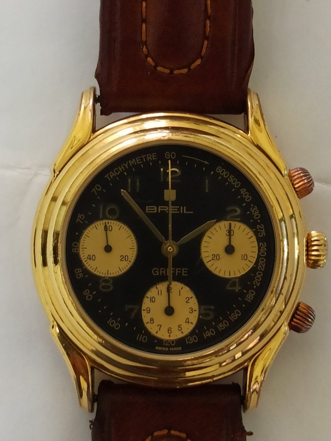 Beautiful and rare Vintage Breil Chronograph