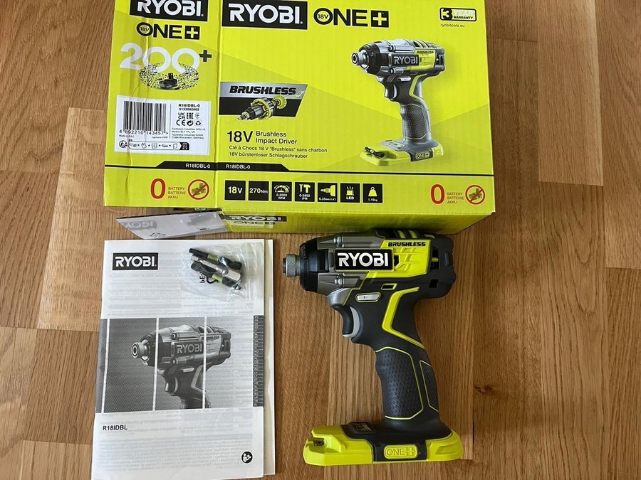 Ryobi Slagskruvdragare R18IDBL-0