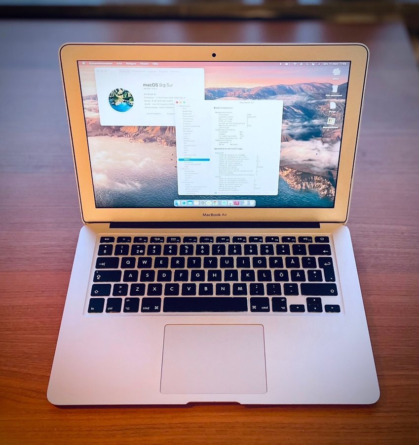 NYTT Batteri, Macbook Air 13" i7/8GB/128GB SSD