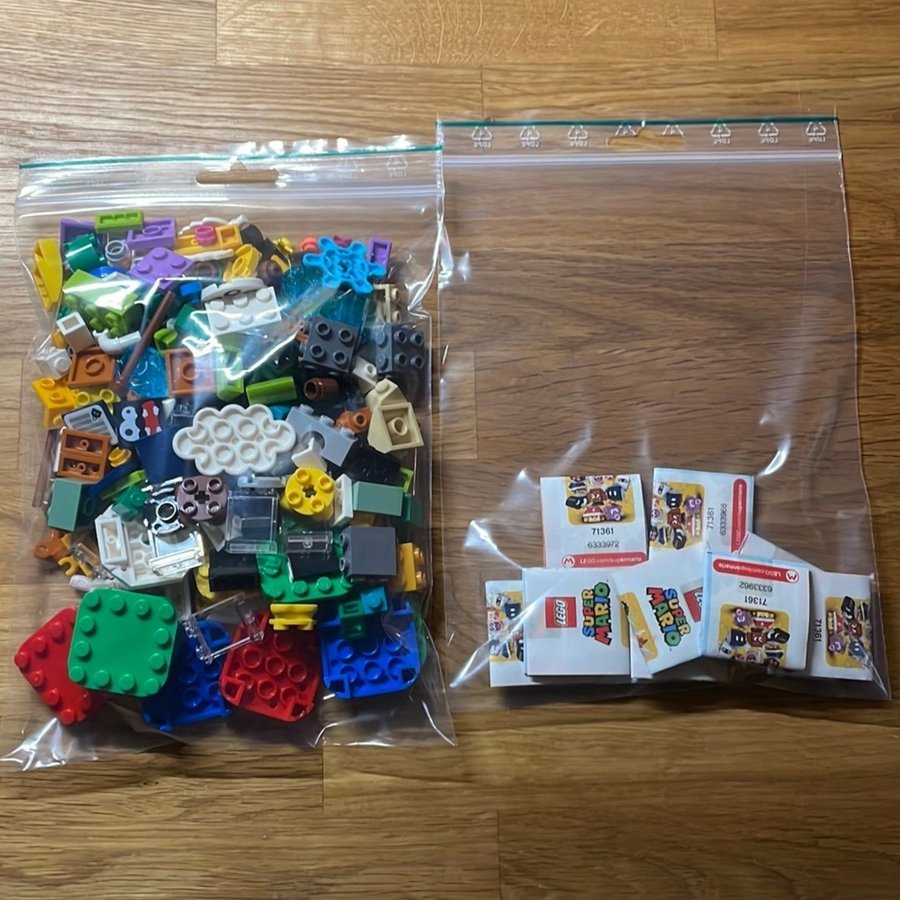 LEGO Super Mario 71361 series 1 komplett med kartong (öppnad förpackning)