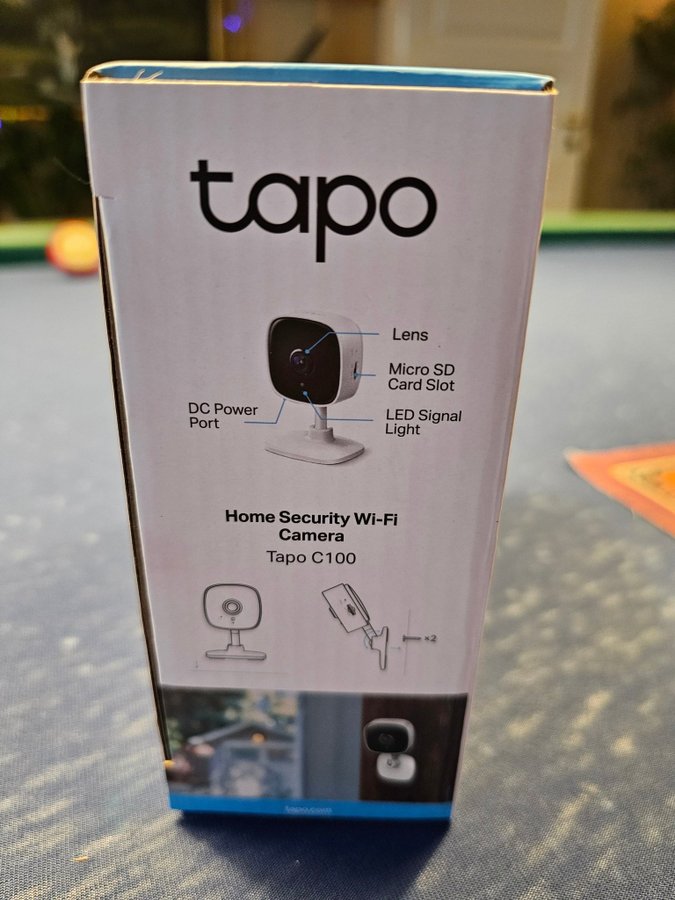 TP-Link Tapo C100 Hem Säkerhetskamera