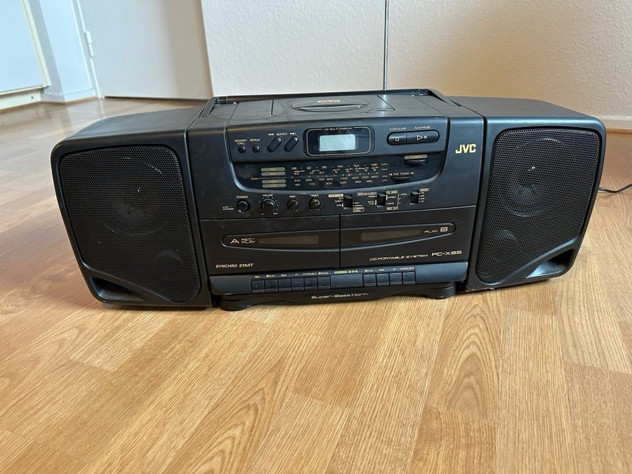 JVC CD-bärbar system PC-X95 boombox