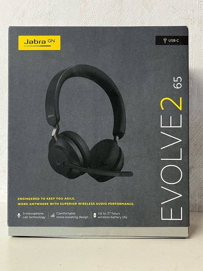 Jabra Evolve2 65 Microsoft Oöppnade Nya