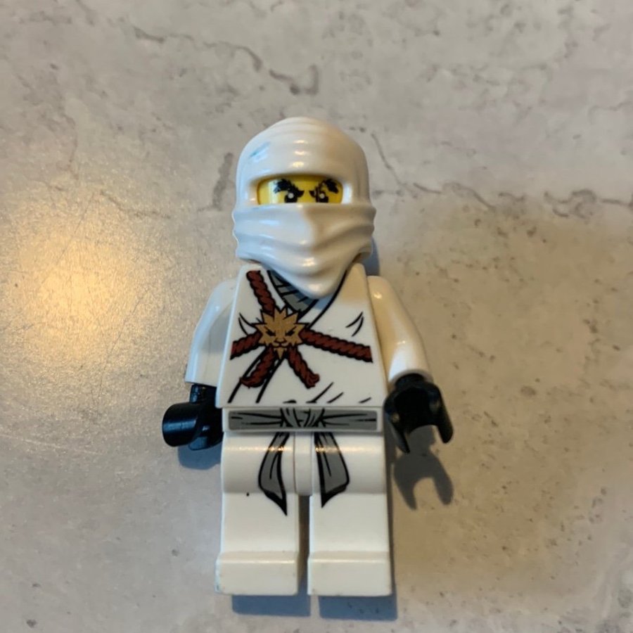 LEGO Ninjago Minifigur - Vit Ninja