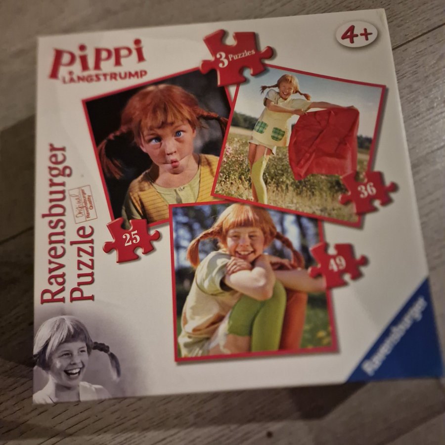 Pippi Långstrump Pussel (4+)