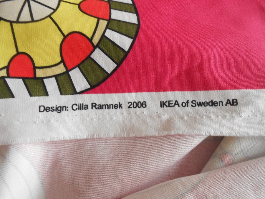 IKEA 2006/NYTT/Tyg Cilla Ramnek 2006/150x130cm