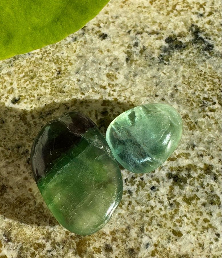 Tumbled fluorite 6 peace’s