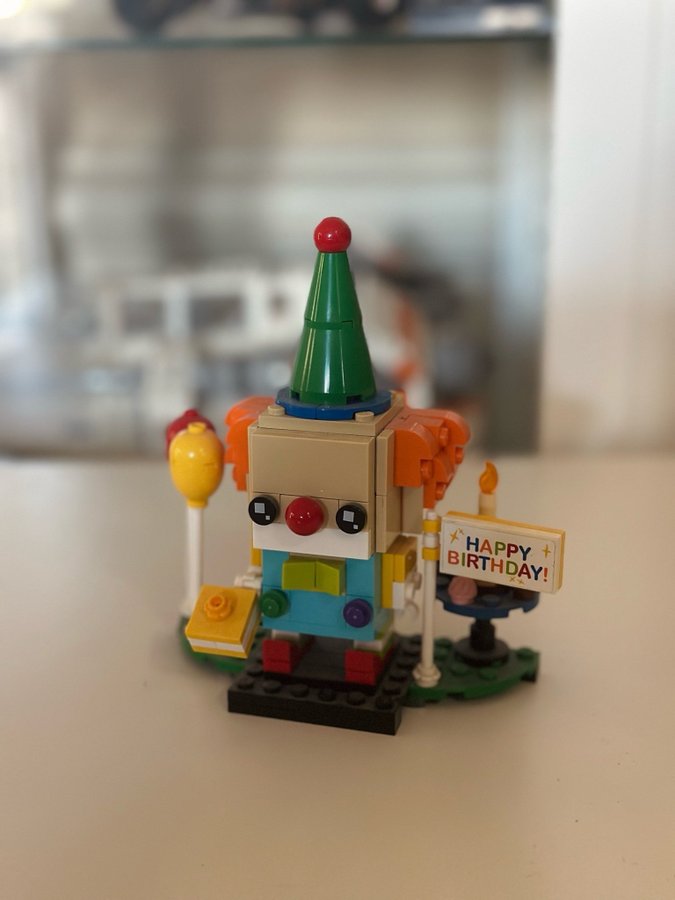 LEGO Brickheadz Birthday Clown Födelsedagsclown 40348