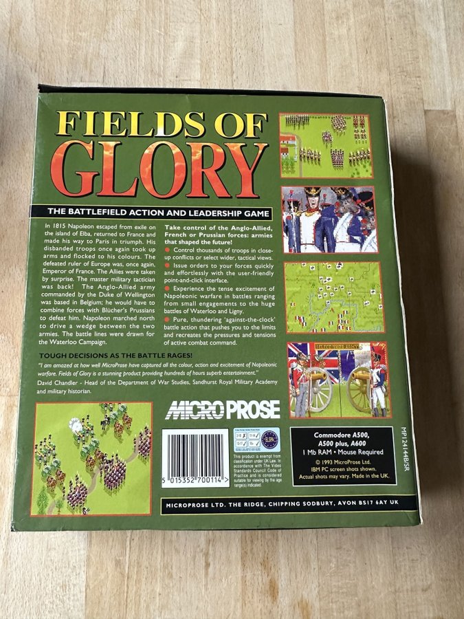 Fields of Glory Amiga