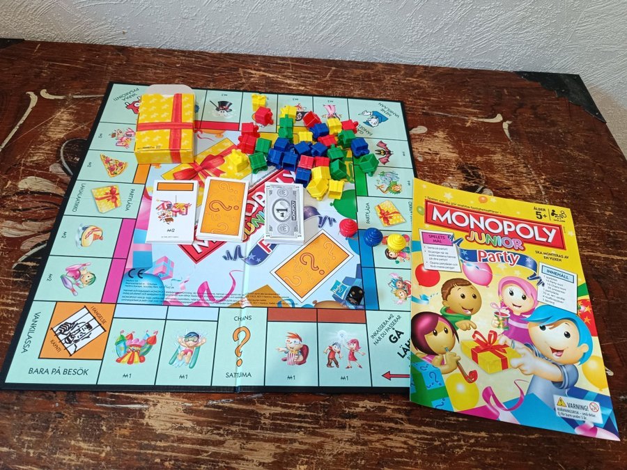 Monopoly Junior Party - Sällskapsspel från Hasbro