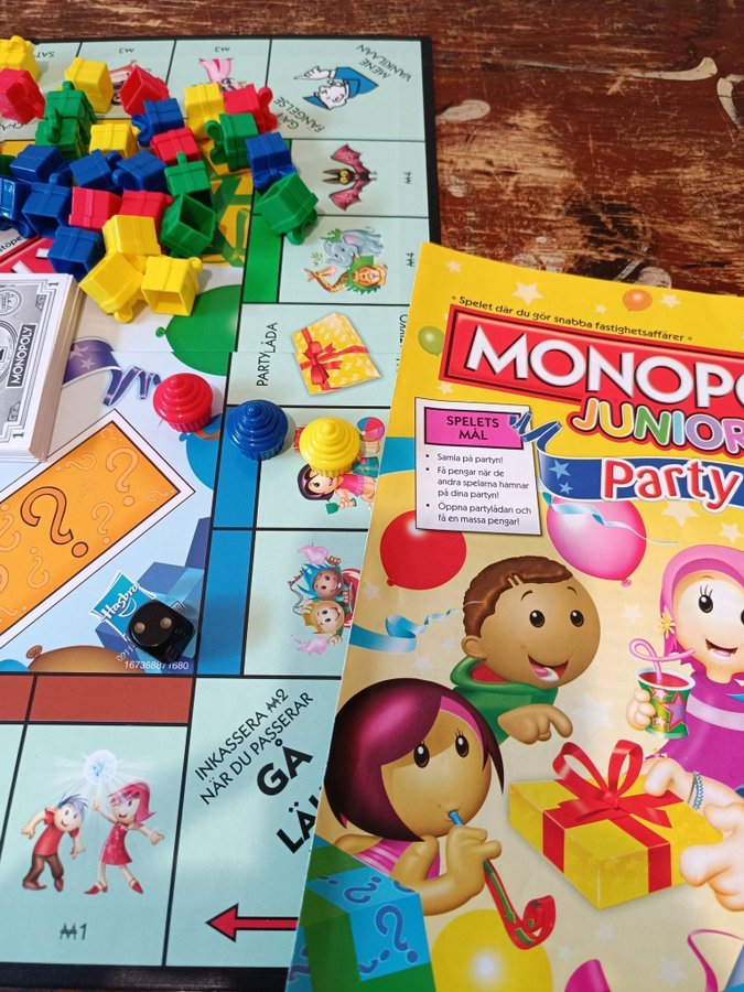 Monopoly Junior Party - Sällskapsspel från Hasbro