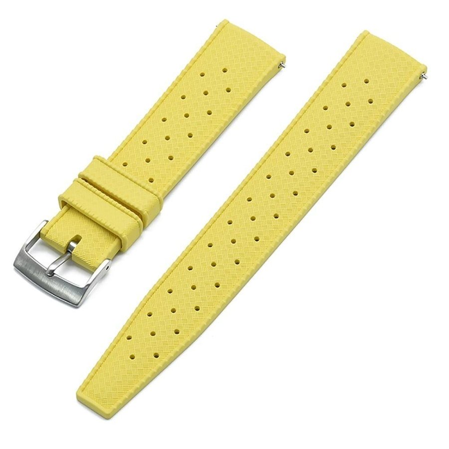 Klockband Tropic Quick 20mm - Gul