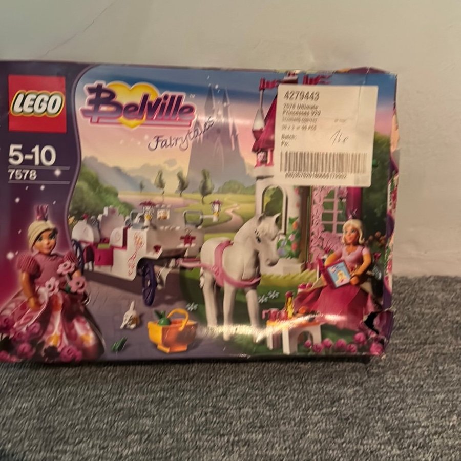 Uåbnet - LEGO Belville 7578 - Prinsessevogn