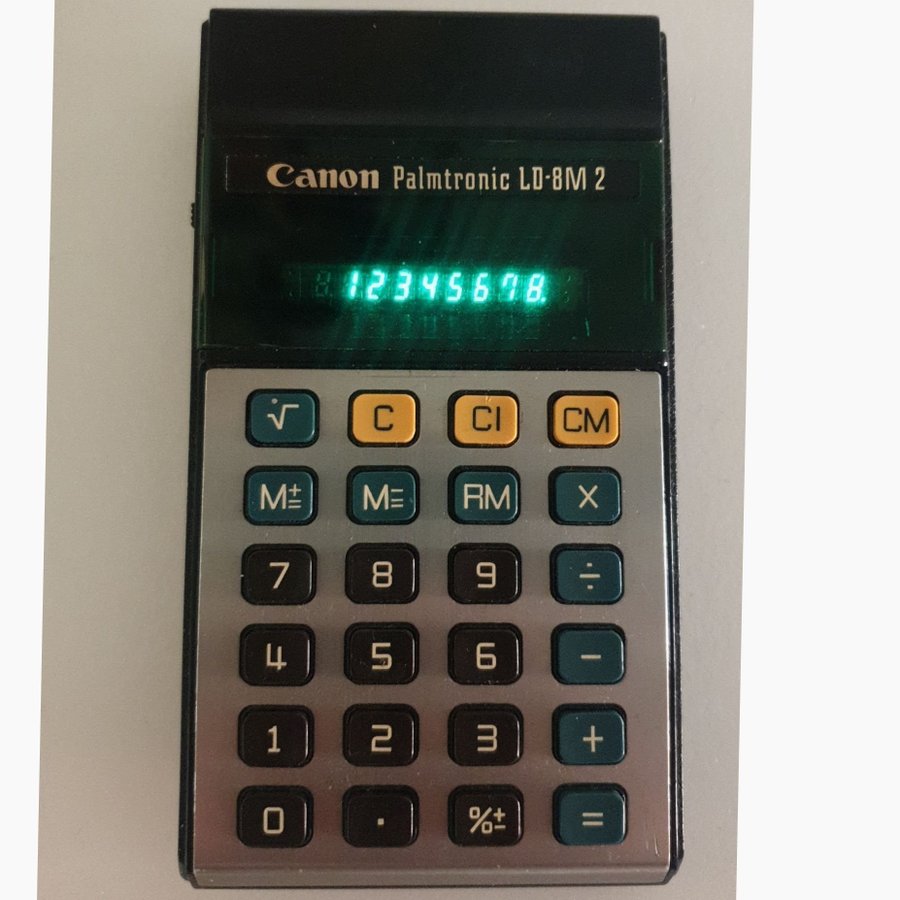 Canon Palmtronic LD 8M 2 vintage miniräknare