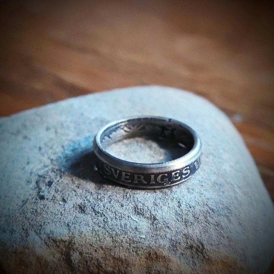 SVERIGES VÄL 1907 16,1 mm / SILVER